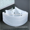 morden bathroom design Luxury pure acrylic massage bathtub